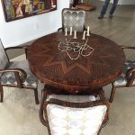 Rosewood Dining Table Set